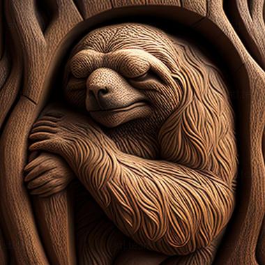 3D model Sloth (STL)